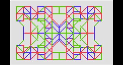 Screenshot of Videocart 1 Tic Tac Toe Shooting Gallery Doodle And Quadradoodle for Channel F